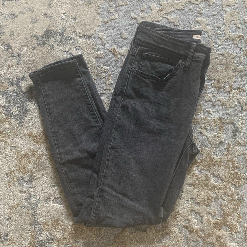Levi 721s High Rise Skinny Jean